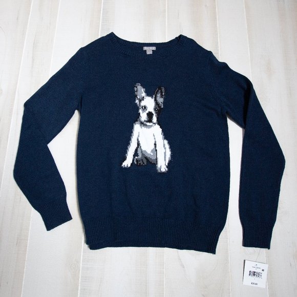COPY - Falls Creek Puppy Frenchie Sweater NWT - Picture 1 of 5